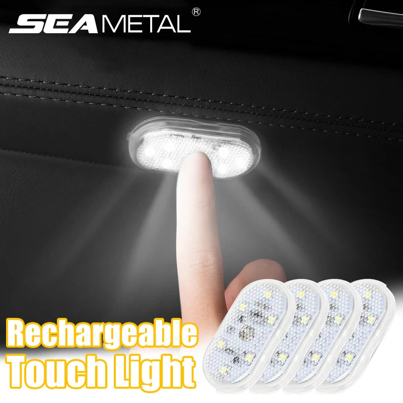 SEAMETAL Magnetic Touch LED Light for Car Interior & Boot