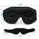 Wireless Sleep Mask Headphones with Built-In HD Speakers