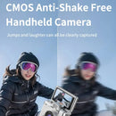 Portable Mini Retro Camera with HD Flip Screen & Keychain