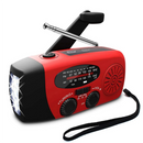 RescueRay Emergency LED Torch & AM/FM Radio with Hand Crank Power