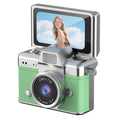 Portable Mini Retro Camera with HD Flip Screen & Keychain