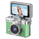 Portable Mini Retro Camera with HD Flip Screen & Keychain