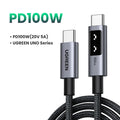 UGREEN UNO TurboCharge 100W™ USB-C Cable for iPhone 17, Samsung & MacBook