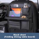 SEAMETAL Car Backseat Organiser with Foldable Tray & 6 Storage Pockets