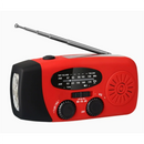 RescueRay Emergency LED Torch & AM/FM Radio with Hand Crank Power